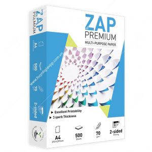 Giấy Zap Premium A4 70Gsm